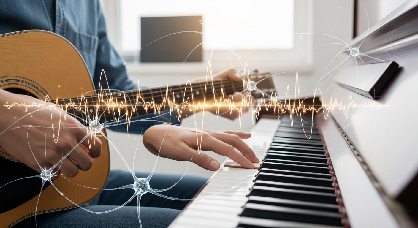 Imagem de destaque do curso Música e Cognição