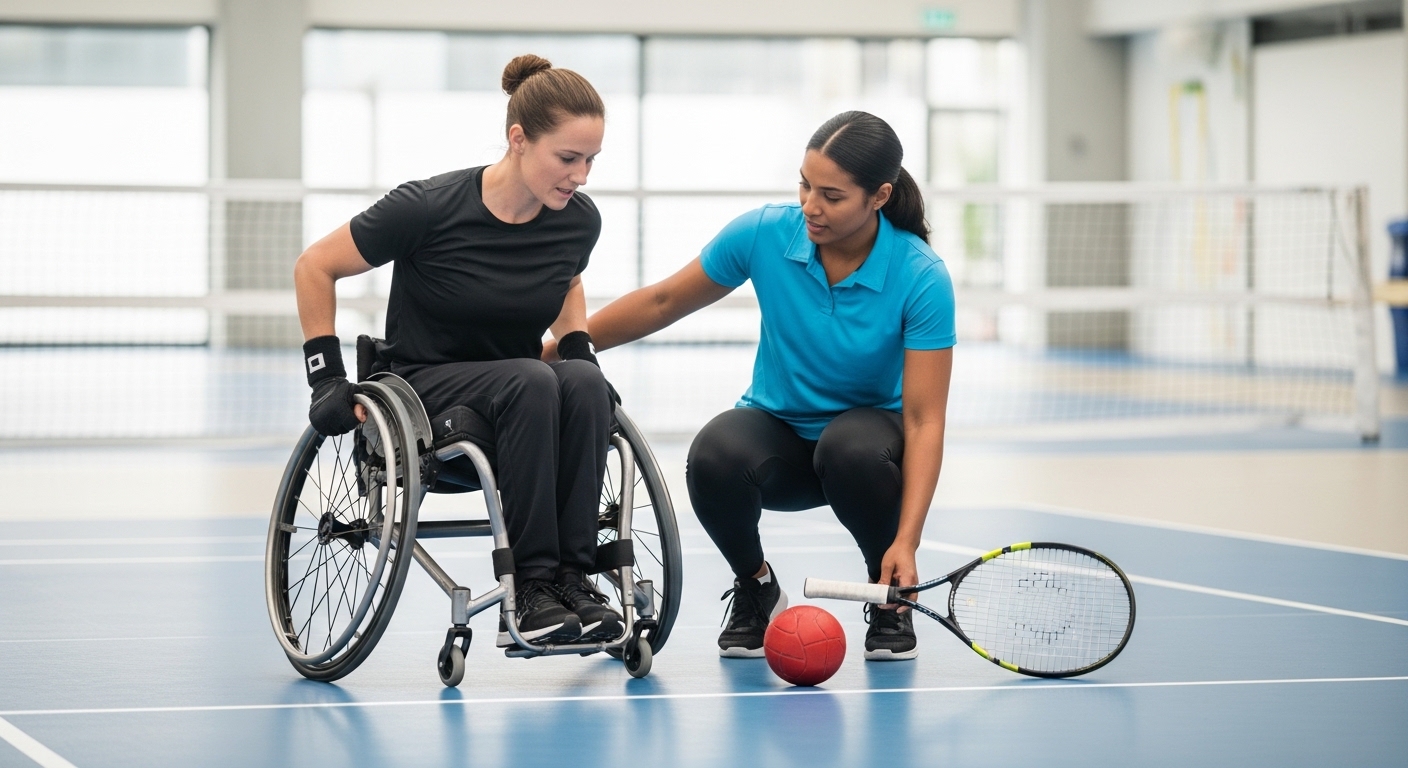 Imagem de destaque do curso Esporte Adaptado