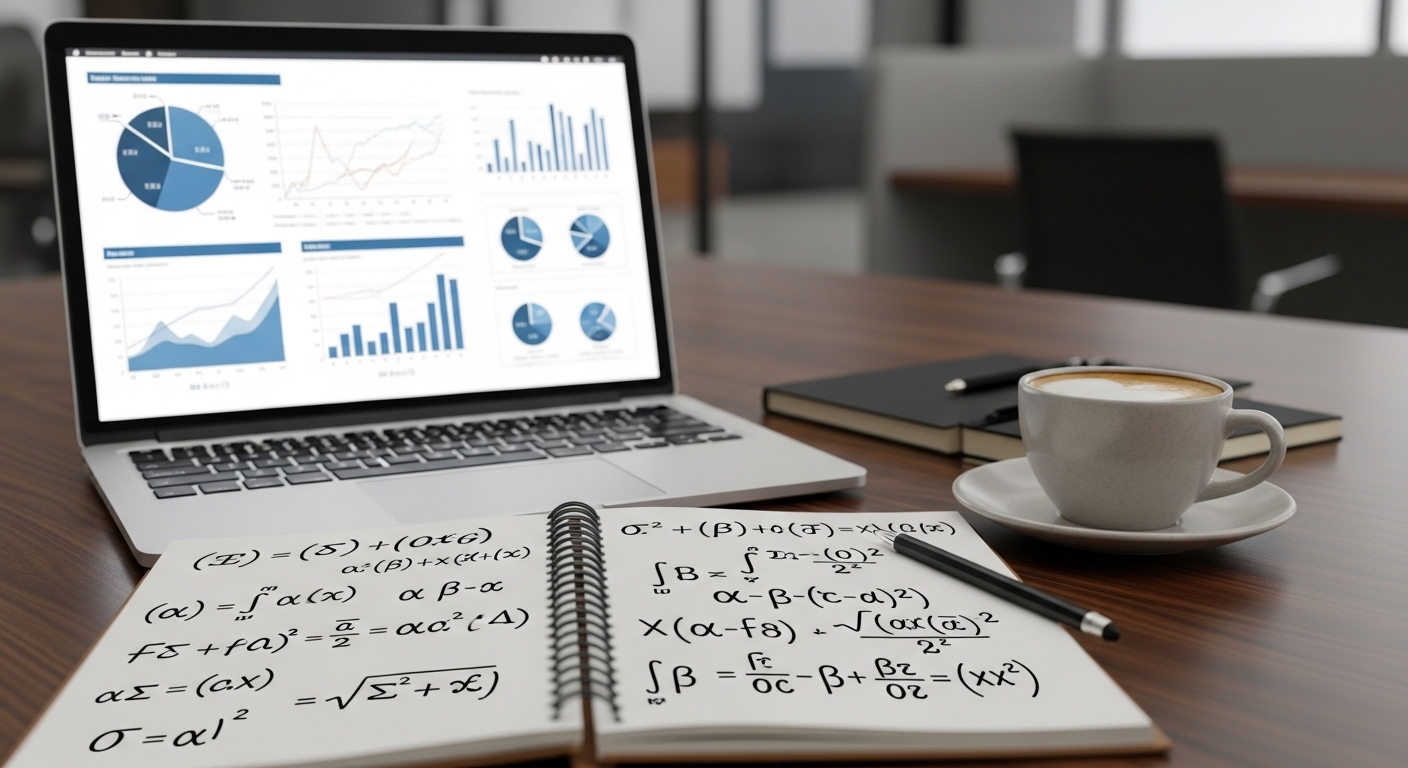 Imagem de destaque do curso Matemática Financeira e Estatística Empresarial