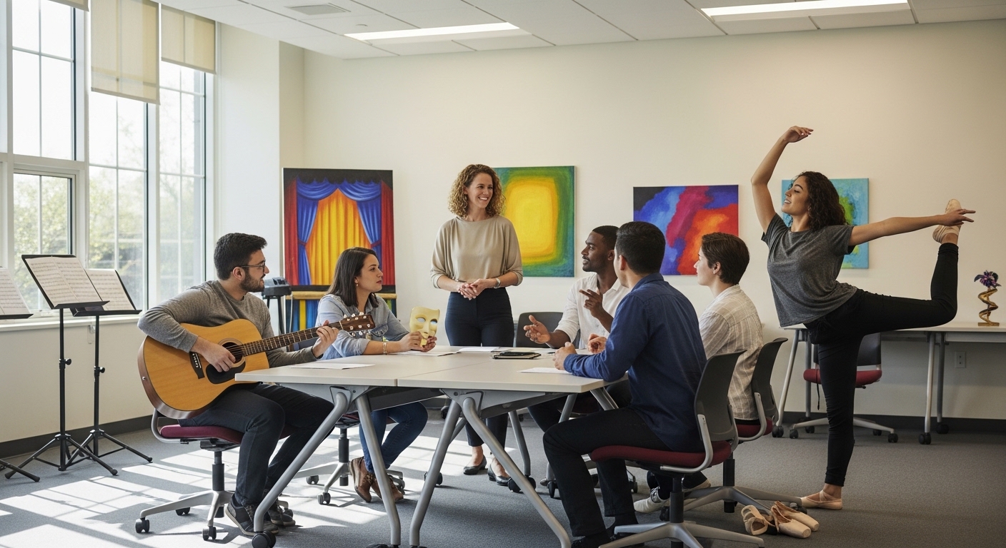 Imagem de destaque do curso Arte na Educação: Música, Teatro e Dança