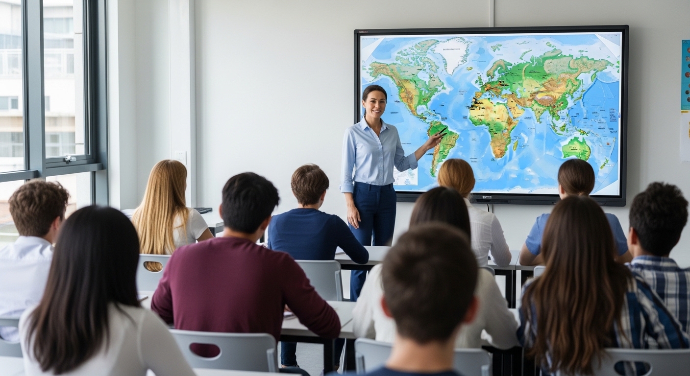 Imagem de destaque do curso Didática da Geografia
