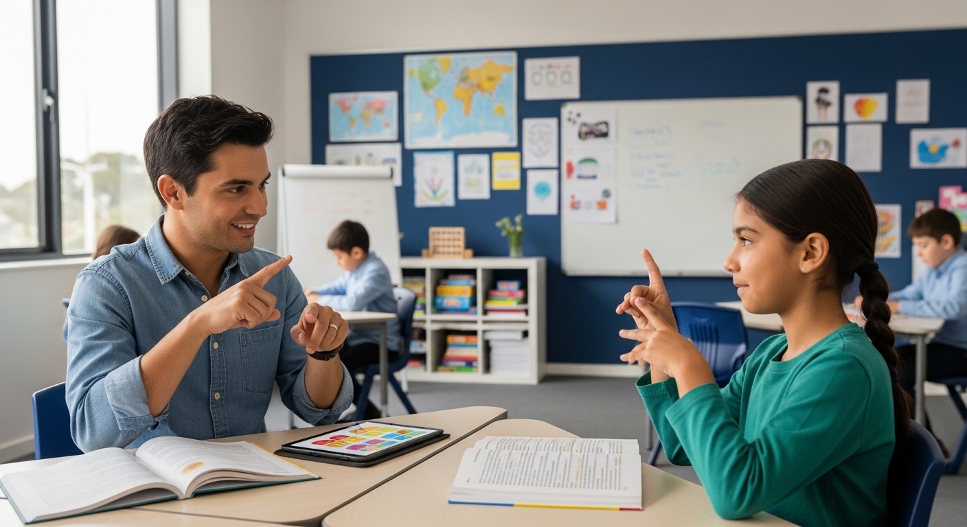 Imagem de destaque do curso Educação Especial com Ênfase em Deficiência Auditiva