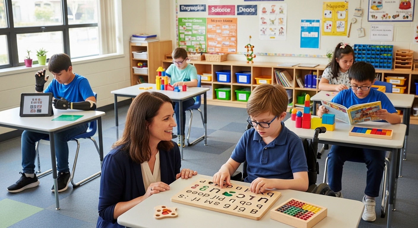 Imagem de destaque do curso Atendimento Educacional Especializado e Recursos Multifuncionais