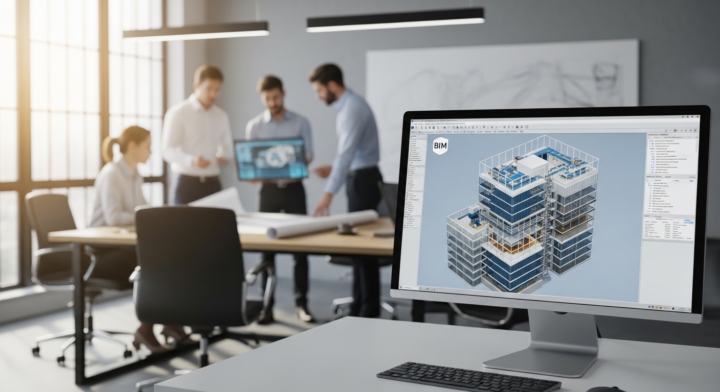 Imagem de destaque do curso Gestão e Modelagem de Projetos em BIM