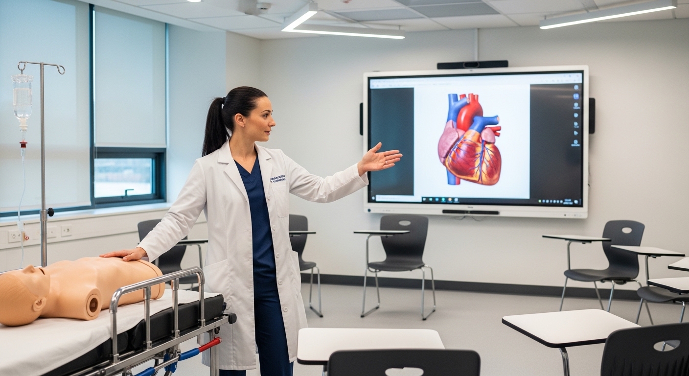 Imagem de destaque do curso Docência em Enfermagem