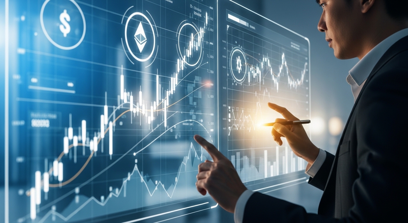 Imagem de destaque do curso Investimentos e Criptomoedas