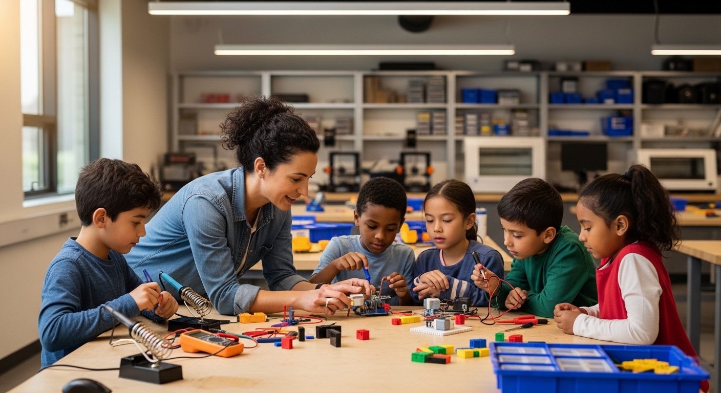 Imagem de destaque do curso Aprendizagem Criativa e Cultura Maker