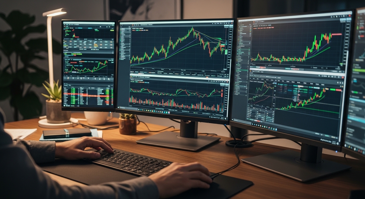Imagem de destaque do curso Investimentos e Operações no Home Broker