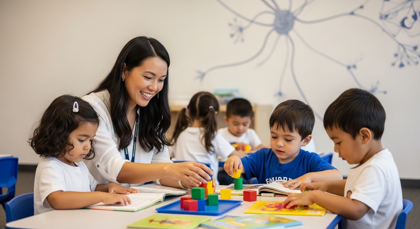 Imagem de destaque do curso Educação Infantil, Neurociência e Aprendizagem