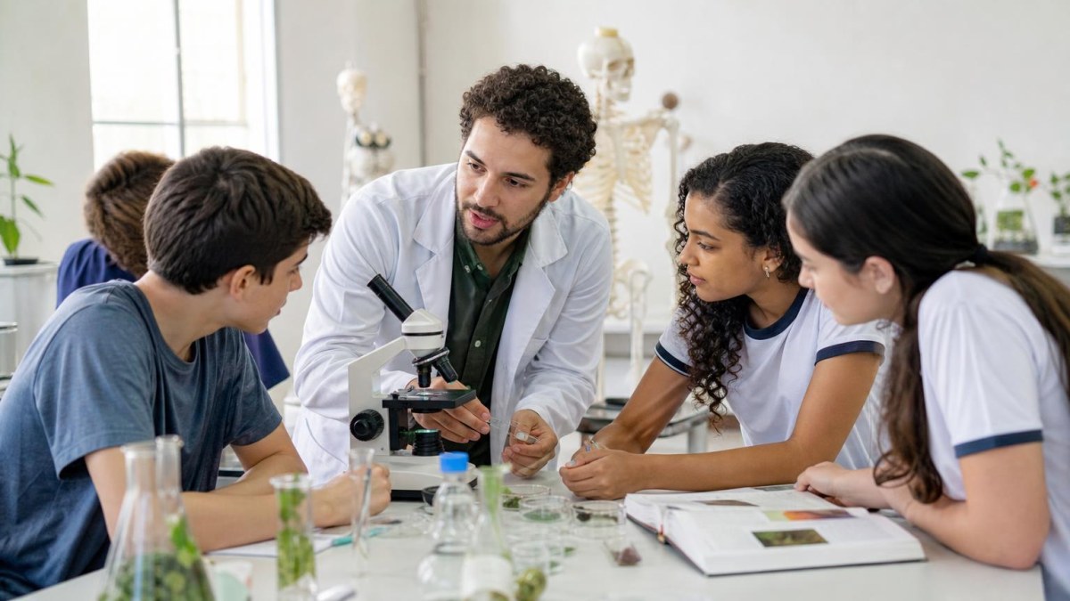 Imagem do curso DOCÊNCIA NO ENSINO DE CIÊNCIAS BIOLÓGICAS