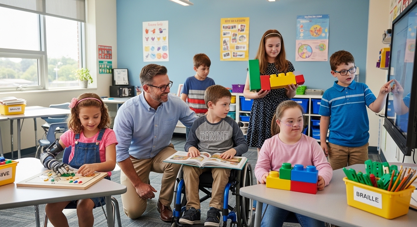 Imagem de destaque do curso Atendimento Educacional Especializado (AEE)