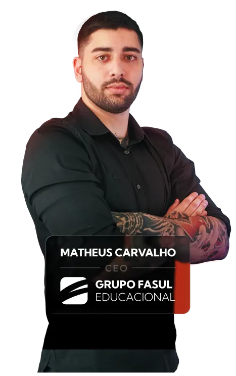 Matheus Carvalho, CEO do Grupo FASUL Educacional