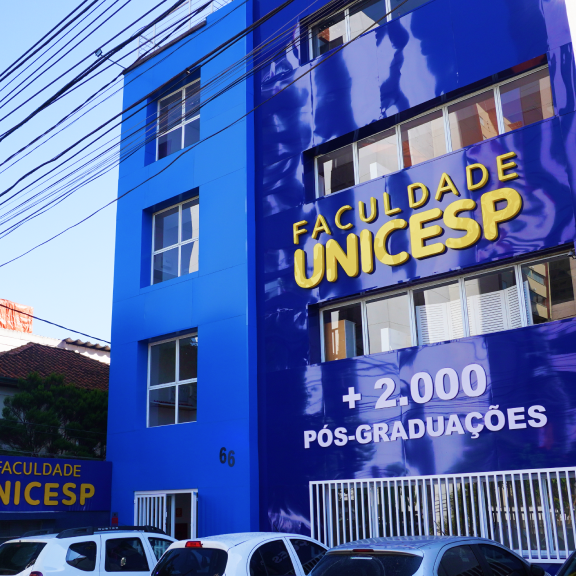 Fachada da Faculdade UNICESP
